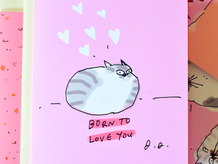 Born to Love You Card Cheap