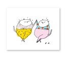 Jazz Pants - Cat Card Hot on Sale