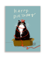 Birthday Box Kitty - Card Online