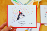 Birthday Escalator Ride - Funny Birthday Cat Card Online now