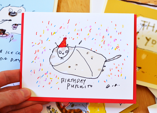 Birthday Purrito- Funny Birthday Cat Card Online