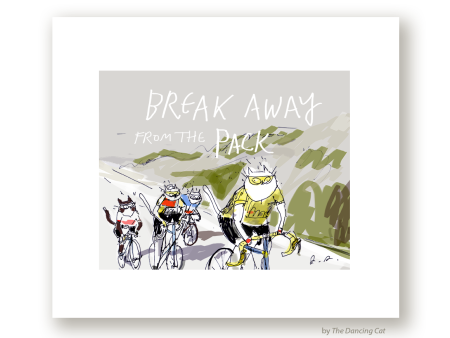 Break Away - Bike Print For Sale