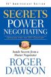 Secrets Of Power Negotiating: Inside Secrets From A Master Negotiator Online Hot Sale